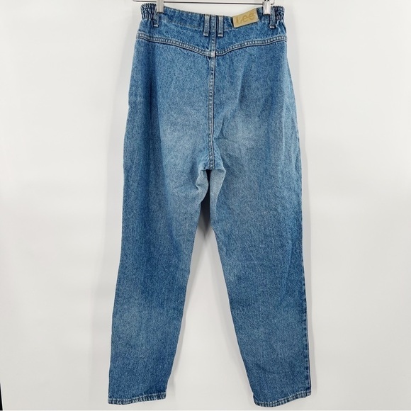 Vintage Lee High Waisted Jeans Elastic Waist - Picture 2 of 7